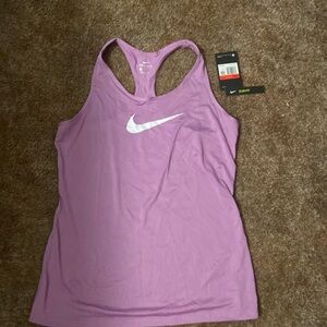 Purple Nike tank. Size large. New with tags
